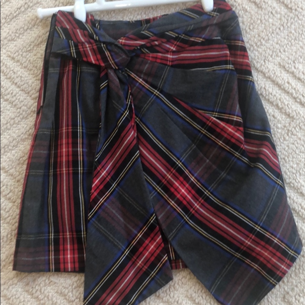 Petersyn plaid skirt